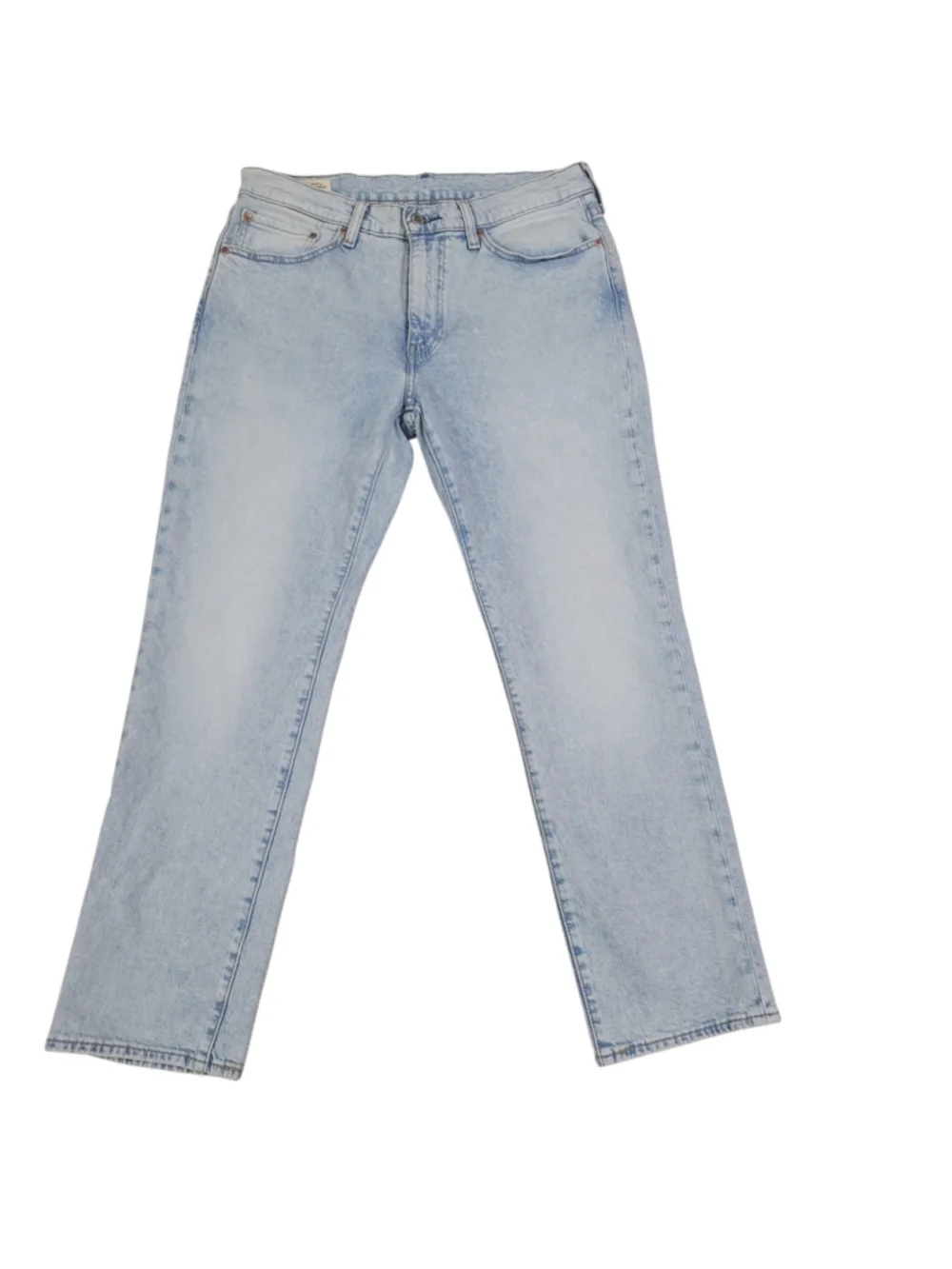 Levi's Premium 541 Mens Light Wash Straight Cotton Elastane Lyocell Jeans 33/30